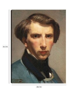 Foto 6 | Foto 6 | Cuadro Decorativo - Auto Retrato William Bouguereau- William Bouguereau - Fotografía - 28x36 - Impresión En Lienzo - Fine Art Tj