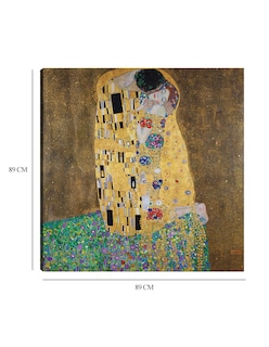 Foto 6 | Foto 6 | Cuadro Decorativo - El Beso- Gustav Klimt - Abstracto - 89x89 - Impresión En Lienzo - Fine Art Tj