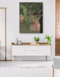 Foto 5 | Foto 5 | Cuadro Decorativo - Bailarines Detrás Del Escenario- Edgar Degas - Fotografía - 28x36 - Impresión En Lienzo - Fine Art Tj