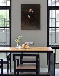 Foto 4 | Foto 4 | Cuadro Decorativo - Retrato De Edouard Manet (1863)- Edouard Manet - Fotografía - 69x92 - Impresión En Lienzo - Fine Art Tj