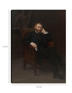 Foto 6 | Foto 6 | Cuadro Decorativo - Retrato De Edouard Manet (1863)- Edouard Manet - Fotografía - 69x92 - Impresión En Lienzo - Fine Art Tj