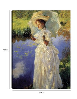 Foto 6 | Foto 6 | Cuadro Decorativo - Paseo Matutino (1888)- John Singer Sargent - Fotografía - 69x92 - Impresión En Lienzo - Fine Art Tj