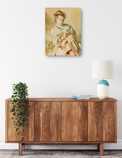 Foto 2 | Foto 2 | Cuadro Decorativo - Flora Priestley (hacia 1907)- John Singer Sargent - Fotografía - 107x143 - Impresión En Lienzo - Fine Art Tj
