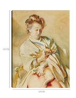 Foto 6 | Foto 6 | Cuadro Decorativo - Flora Priestley (hacia 1907)- John Singer Sargent - Fotografía - 107x143 - Impresión En Lienzo - Fine Art Tj