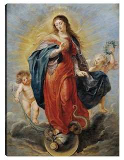 Foto 1 | Foto 1 | Cuadro Decorativo - Inmaculada Concepción (1628-1629)- Peter Paul Rubens - Religión - 46x61 - Impresión En Lienzo - Fine Art Tj