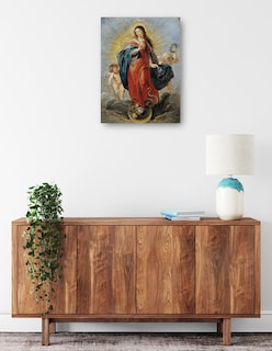 Foto 2 | Foto 2 | Cuadro Decorativo - Inmaculada Concepción (1628-1629)- Peter Paul Rubens - Religión - 46x61 - Impresión En Lienzo - Fine Art Tj