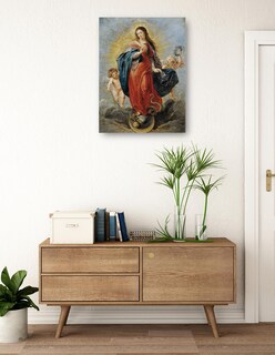 Foto 3 | Foto 3 | Cuadro Decorativo - Inmaculada Concepción (1628-1629)- Peter Paul Rubens - Religión - 46x61 - Impresión En Lienzo - Fine Art Tj