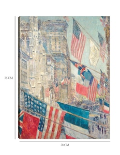 Foto 6 | Foto 6 | Cuadro Decorativo - Día De Los Aliados, Mayo De 1917, 1917- Childe Hassam - Religión - 28x36 - Impresión En Lienzo - Fine Art Tj
