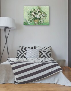 Foto 3 | Foto 3 | Cuadro Decorativo - Rosas (1890) Van Gogh- Vincent Van Gogh - Floral - 107x143 - Impresión En Lienzo - Fine Art Tj