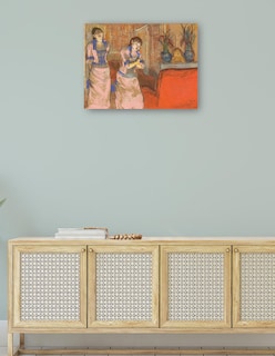 Foto 4 | Foto 4 | Cuadro Decorativo - Dos Mujeres- Edgar Degas - Religión - 28x36 - Impresión En Lienzo - Fine Art Tj