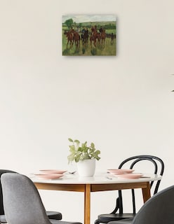 Foto 2 | Foto 2 | Cuadro Decorativo - Los Jinetes (c.1885)- Edgar Degas - Fotografía - 77x102 - Impresión En Lienzo - Fine Art Tj