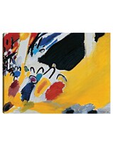 Cuadro Decorativo - Impresión Iii (concierto) (1911)- Wassily Kandinsky - Abstracto - 77x102 - Impresión En Lienzo - Fine Art Tj