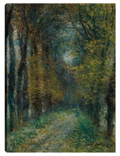 Foto 1 | Foto 1 | Cuadro Decorativo - El Callejón Cubierto (1872)- Pierre-auguste Renoir - Paisaje - 69x92 - Impresión En Lienzo - Fine Art Tj