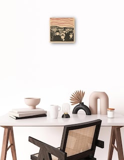 Foto 2 | Foto 2 | Cuadro Decorativo - Angustia (1896)- Edvard Munch - Fotografía - 51x51 - Impresión En Lienzo - Fine Art Tj