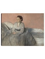 Cuadro Decorativo - Señora René De Gas, 1872/1873- Edgar Degas - Fotografía - 107x143 - Impresión En Lienzo - Fine Art Tj