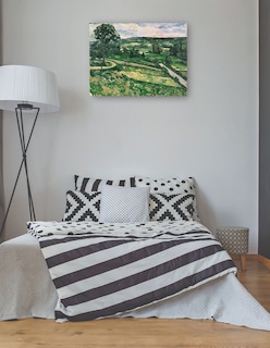 Foto 3 | Foto 3 | Cuadro Decorativo - El Árbol De La Curva- Paul Cézanne - Religión - 46x61 - Impresión En Lienzo - Fine Art Tj