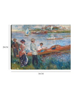 Foto 6 | Foto 6 | Cuadro Decorativo - Remeros En Chatou- Pierre-auguste Renoir - Religión - 28x36 - Impresión En Lienzo - Fine Art Tj