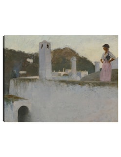 Foto 1 | Foto 1 | Cuadro Decorativo - Vista De Capri (hacia 1878)- John Singer Sargent - Fotografía - 107x143 - Impresión En Lienzo - Fine Art Tj