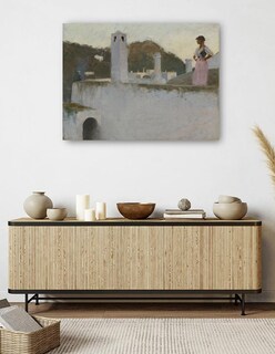 Foto 5 | Foto 5 | Cuadro Decorativo - Vista De Capri (hacia 1878)- John Singer Sargent - Fotografía - 107x143 - Impresión En Lienzo - Fine Art Tj