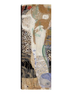 Foto 1 | Foto 1 | Cuadro Decorativo - Novias (serpientes De Agua I) (1904)- Gustav Klimt - Abstracto - 34x89 - Impresión En Lienzo - Fine Art Tj