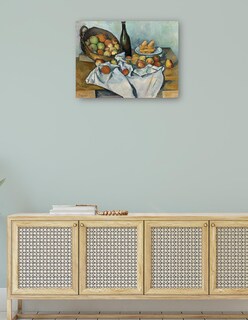 Foto 4 | Foto 4 | Cuadro Decorativo - La Cesta De Manzanas (1893)- Paul Cézanne - Religión - 69x92 - Impresión En Lienzo - Fine Art Tj
