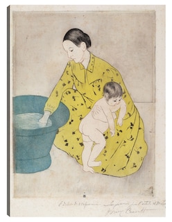 Foto 1 | Foto 1 | Cuadro Decorativo - El Baño (1890-1891)- Mary Cassatt - Fotografía - 28x36 - Impresión En Lienzo - Fine Art Tj
