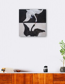 Foto 5 | Foto 5 | Cuadro Decorativo - Grupo Ix-suw, El Cisne, No. 1 (1915)- Hilma Af Klint - Animales - 72x72 - Impresión En Lienzo - Fine Art Tj