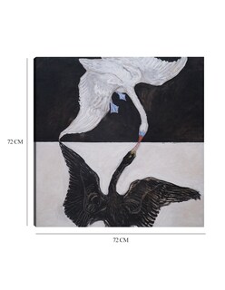 Foto 6 | Foto 6 | Cuadro Decorativo - Grupo Ix-suw, El Cisne, No. 1 (1915)- Hilma Af Klint - Animales - 72x72 - Impresión En Lienzo - Fine Art Tj