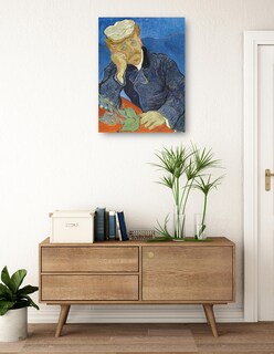 Foto 3 | Foto 3 | Cuadro Decorativo - Dr. Paul Gachet- Vincent Van Gogh - Fotografía - 77x102 - Impresión En Lienzo - Fine Art Tj