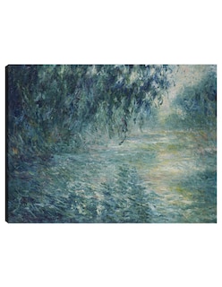 Foto 1 | Foto 1 | Cuadro Decorativo - Mañana En El Sena (1898)- Claude Monet - Paisaje - 77x102 - Impresión En Lienzo - Fine Art Tj