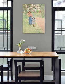 Foto 4 | Foto 4 | Cuadro Decorativo - ¡saluda Al Caballero! (1917)- Carl Larsson - Fotografía - 28x36 - Impresión En Lienzo - Fine Art Tj