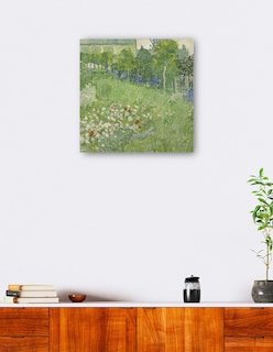 Foto 5 | Foto 5 | Cuadro Decorativo - El Jardín De Daubigny- Vincent Van Gogh - Floral - 89x89 - Impresión En Lienzo - Fine Art Tj