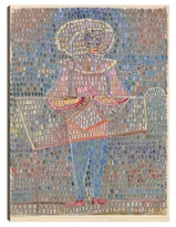 Cuadro Decorativo - Niño Disfrazado (1931)- Paul Klee - Humor - 46x61 - Impresión En Lienzo - Fine Art Tj