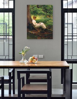 Foto 4 | Foto 4 | Cuadro Decorativo - Hora De Verano- Joseph Farquharson - Fotografía - 69x92 - Impresión En Lienzo - Fine Art Tj