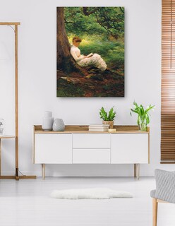 Foto 5 | Foto 5 | Cuadro Decorativo - Hora De Verano- Joseph Farquharson - Fotografía - 69x92 - Impresión En Lienzo - Fine Art Tj