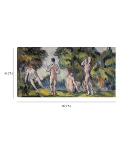 Foto 6 | Foto 6 | Cuadro Decorativo - Bañistas (1890)- Paul Cézanne - Fotografía - 46x89 - Impresión En Lienzo - Fine Art Tj
