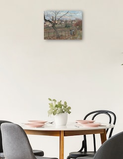 Foto 2 | Foto 2 | Cuadro Decorativo - La Cerca- Camille Pissarro - Religión - 46x61 - Impresión En Lienzo - Fine Art Tj