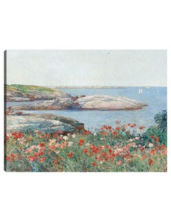 Foto 1 | Foto 1 | Cuadro Decorativo - Amapolas Islas De Shoals- Childe Hassam - Religión - 28x36 - Impresión En Lienzo - Fine Art Tj