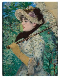 Foto 1 | Foto 1 | Cuadro Decorativo - Juana (primavera) (1881)- Edouard Manet - Fotografía - 77x102 - Impresión En Lienzo - Fine Art Tj