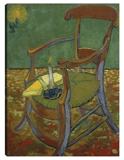 Foto 1 | Foto 1 | Cuadro Decorativo - La Silla De Gauguin (1888)- Vincent Van Gogh - Abstracto - 46x61 - Impresión En Lienzo - Fine Art Tj