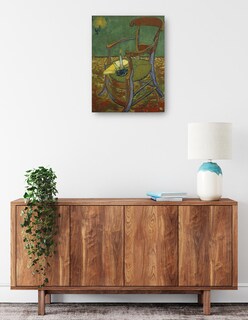 Foto 2 | Foto 2 | Cuadro Decorativo - La Silla De Gauguin (1888)- Vincent Van Gogh - Abstracto - 46x61 - Impresión En Lienzo - Fine Art Tj