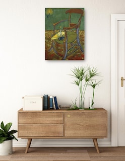 Foto 3 | Foto 3 | Cuadro Decorativo - La Silla De Gauguin (1888)- Vincent Van Gogh - Abstracto - 46x61 - Impresión En Lienzo - Fine Art Tj