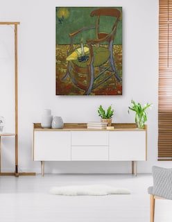 Foto 5 | Foto 5 | Cuadro Decorativo - La Silla De Gauguin (1888)- Vincent Van Gogh - Abstracto - 46x61 - Impresión En Lienzo - Fine Art Tj