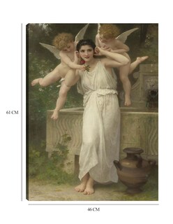 Foto 6 | Foto 6 | Cuadro Decorativo - Jeunesse- William Bouguereau - Religión - 46x61 - Impresión En Lienzo - Fine Art Tj