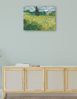 Foto 4 | Foto 4 | Cuadro Decorativo - Campo Verde- Vincent Van Gogh - Paisaje - 46x61 - Impresión En Lienzo - Fine Art Tj