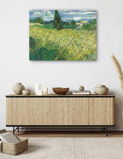 Foto 5 | Foto 5 | Cuadro Decorativo - Campo Verde- Vincent Van Gogh - Paisaje - 46x61 - Impresión En Lienzo - Fine Art Tj