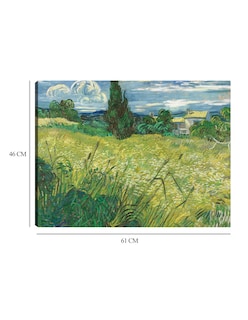 Foto 6 | Foto 6 | Cuadro Decorativo - Campo Verde- Vincent Van Gogh - Paisaje - 46x61 - Impresión En Lienzo - Fine Art Tj