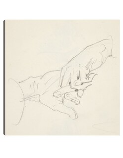 Foto 1 | Foto 1 | Cuadro Decorativo - Estudio De Manos- John Singer Sargent - Abstracto - 31x31 - Impresión En Lienzo - Fine Art Tj