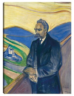 Foto 1 | Foto 1 | Cuadro Decorativo - Federico Nietzsche (1906)- Edvard Munch - Fotografía - 46x61 - Impresión En Lienzo - Fine Art Tj
