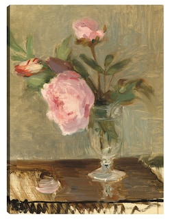 Foto 1 | Foto 1 | Cuadro Decorativo - Peonías- Berthe Morisot - Floral - 28x36 - Impresión En Lienzo - Fine Art Tj
